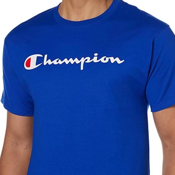 CHAMPION T-Shirt Royal Blue - Picture 2 of 6